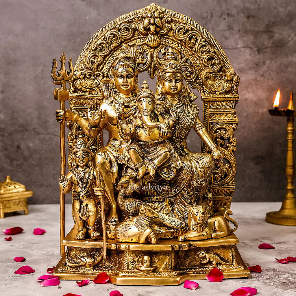BRASS SUPERFINE SHIV PARIVAR LARGE